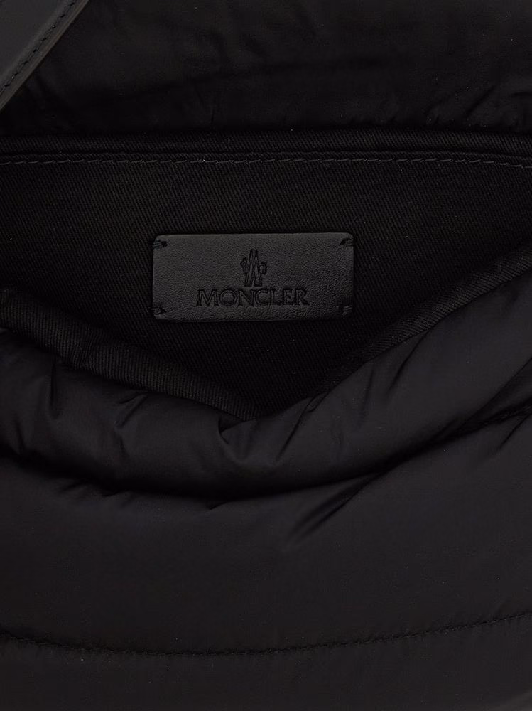 Moncler Black Polyamide Shoulder Bag