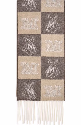 Beige Cashmere Scarf