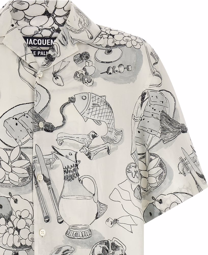 Jacquemus Bicolor Viscose Blouse