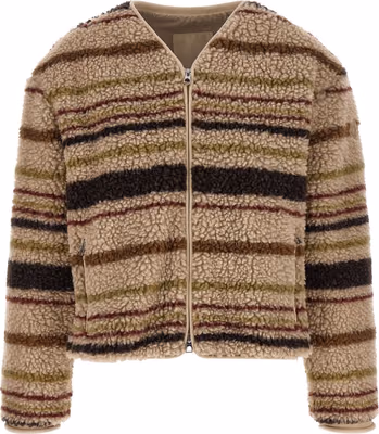 Brown Polyester Cardigan