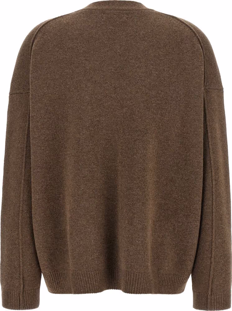 BE YOU Brown Cashmere Cardigan