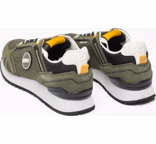 Colmar Army Leather Athletic Sneakers