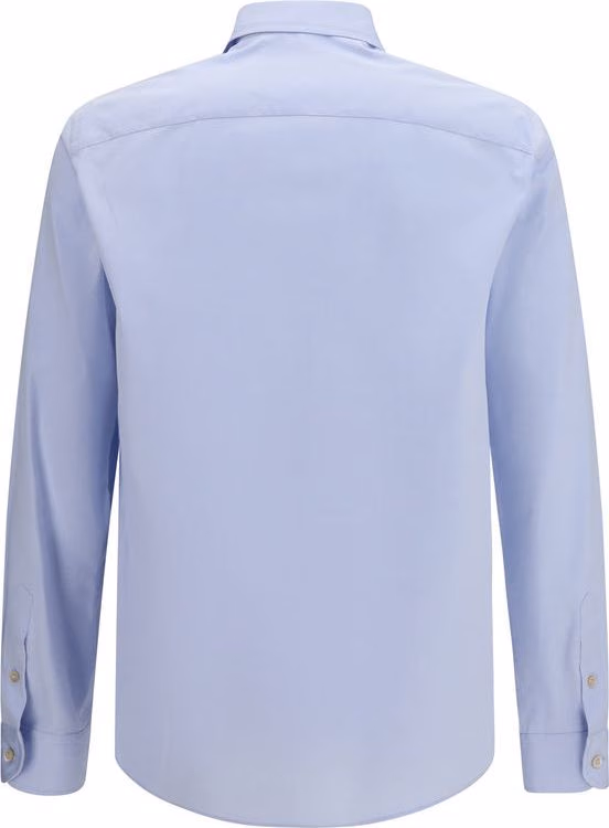 Valentino Garavani Blue Cotton Dress Shirt