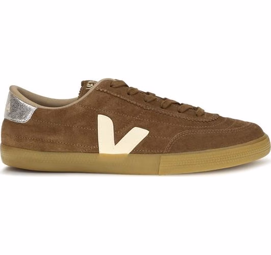 Veja Brown Recycled Polyester Low Top Sneakers