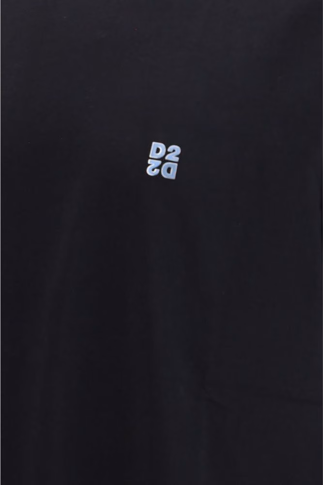 Dsquared² Black Cotton T-Shirt