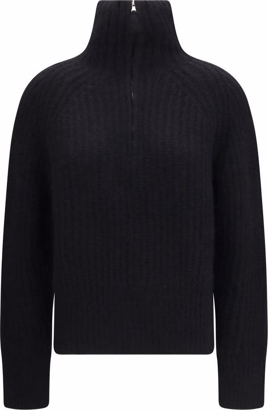 Allude Black Cashmere Sweater