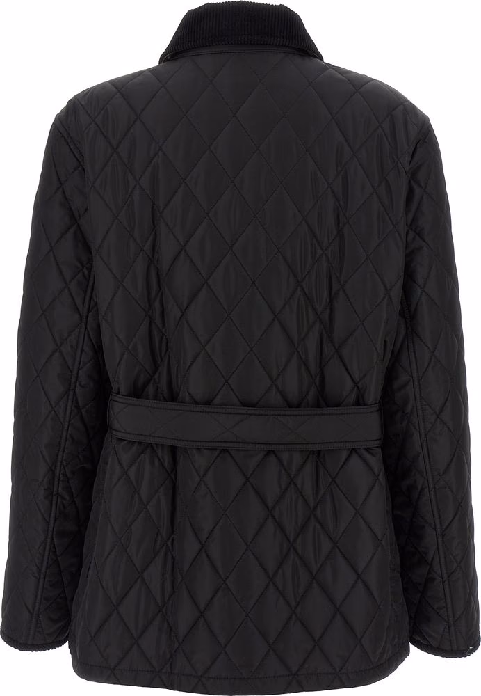 Burberry Black Polyamide Full-Length Jacket