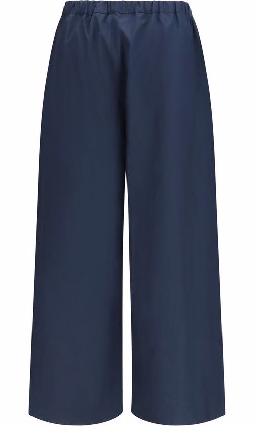 'S Max Mara Blue Cotton Casual Pants