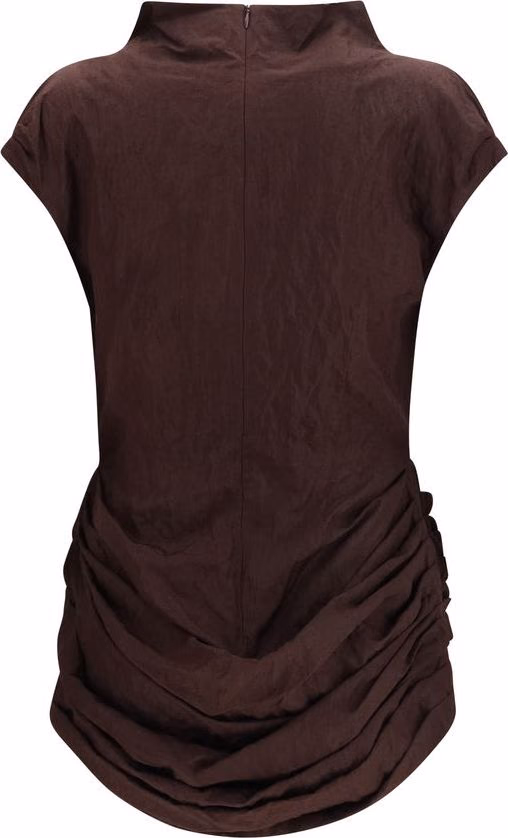 Magda Butrym Brown Cotton Casual Dress