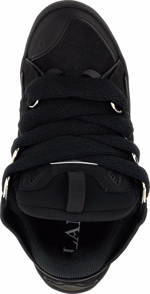 Lanvin Black Calfskin Sneakers