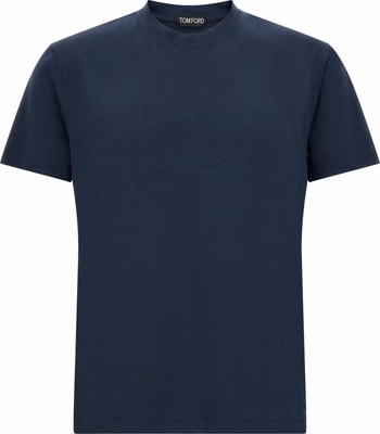 Blue Lyocell T-Shirt
