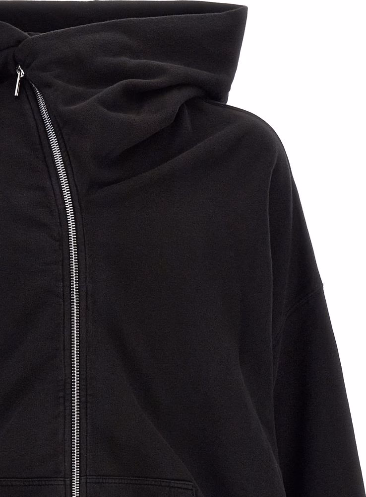 DRKSHDW Black Cotton Sweatshirt