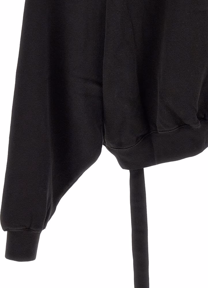 DRKSHDW Black Cotton Sweatshirt