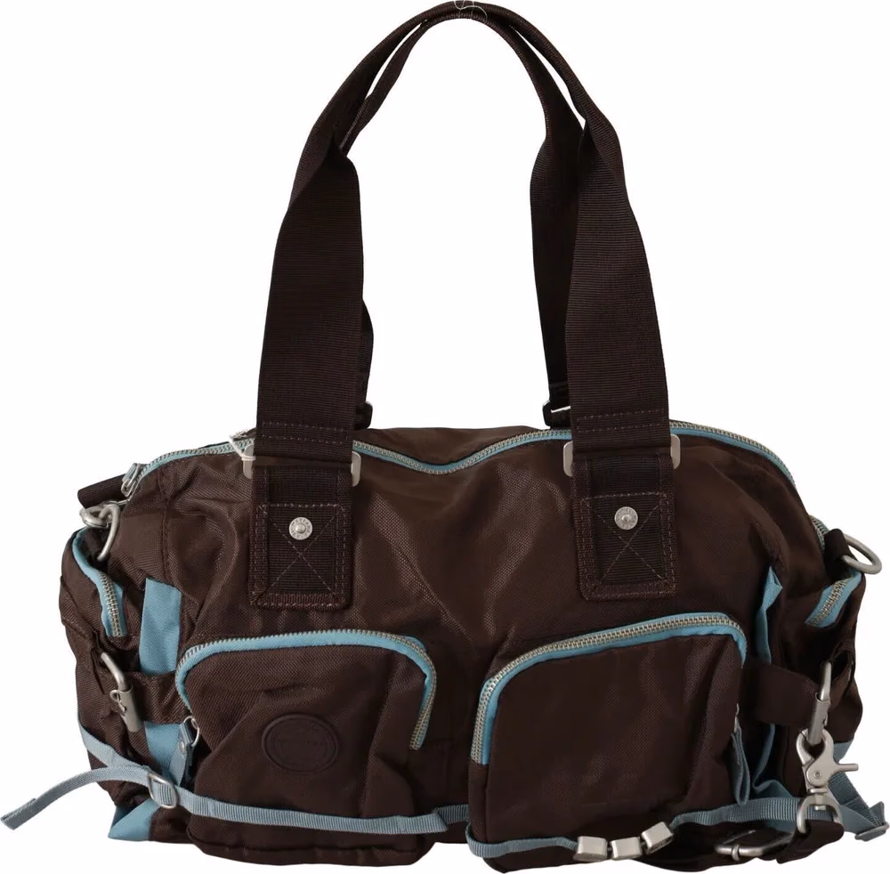 WAYFARER Brown Handbag Duffel Travel Purse