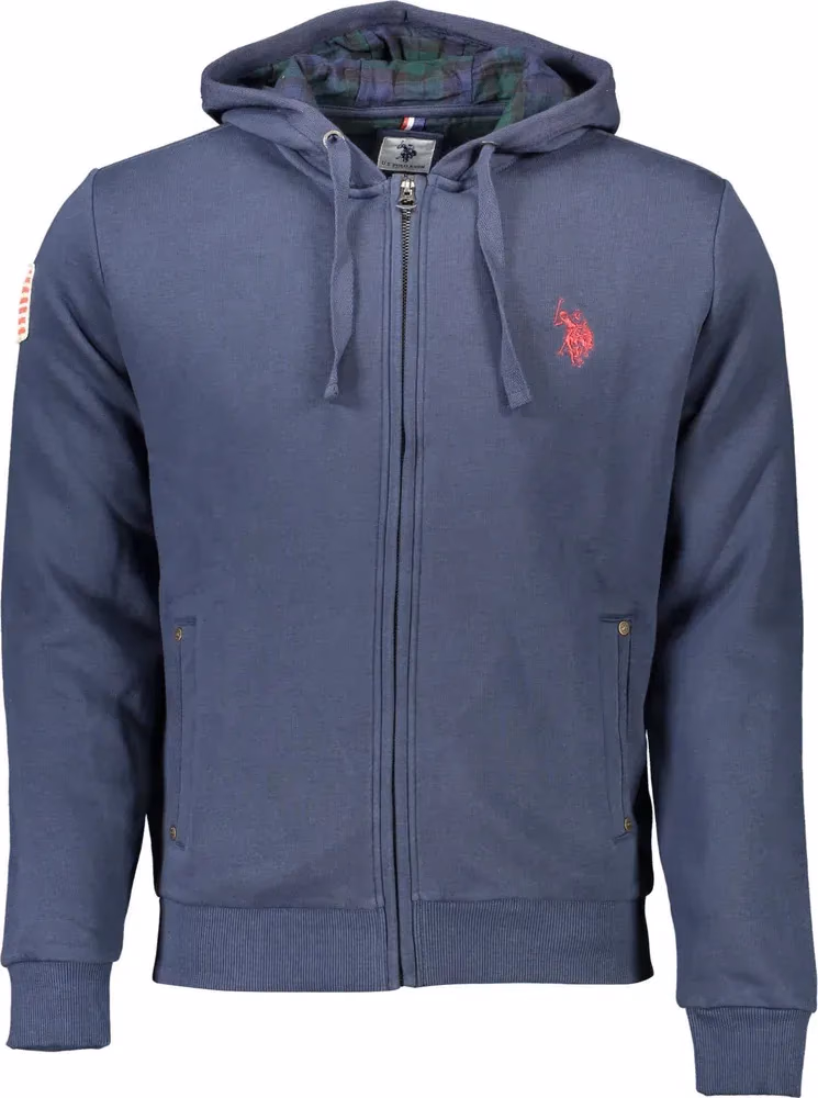 U.S. POLO ASSN. Blue Cotton Men's Sweatshirt