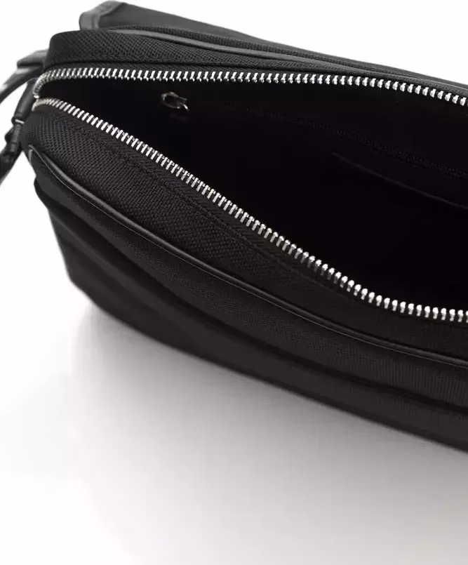 Cerruti 1881 Black Nylon Men Crossbody