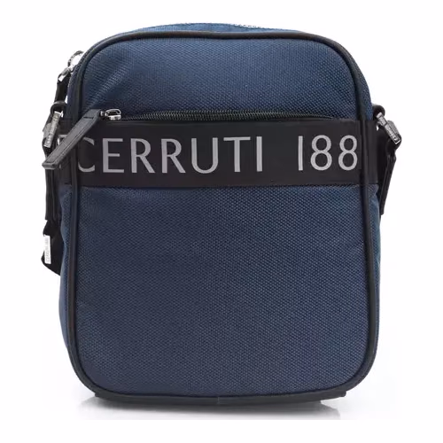 Cerruti 1881 Blue Nylon Men Bag