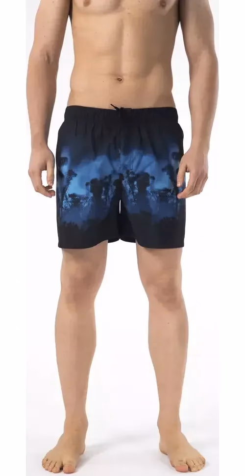 Just Cavalli Black Polyester Men Swim Short