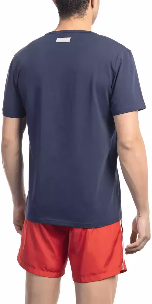 Bikkembergs Black Cotton Men T-Shirt