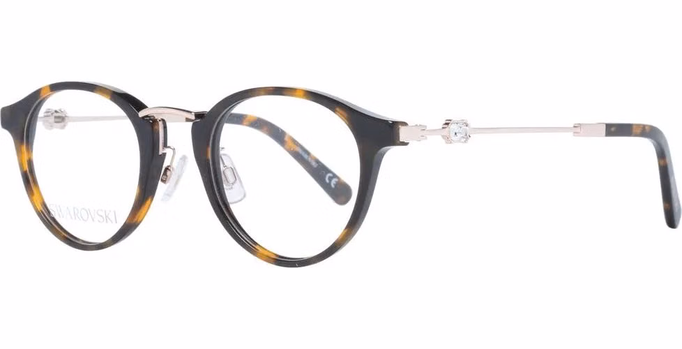 Swarovski Brown Plastic Glasses (Frames)