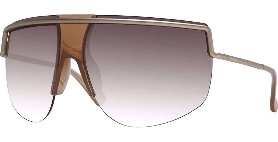 Max Mara Gold Metal Sunglasses