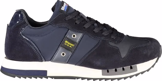 Blauer Blue Polyester Sneaker