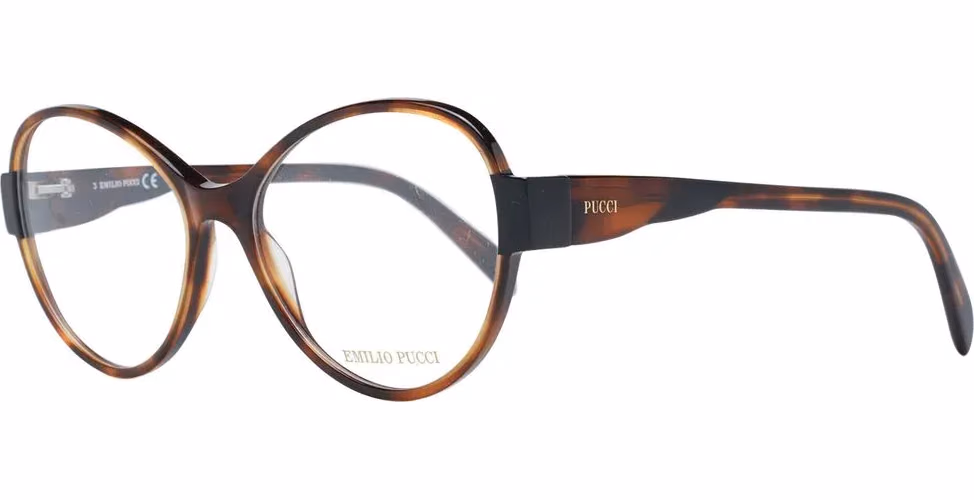 Emilio Pucci Brown Plastic Glasses (Frames)