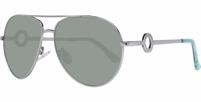 Silver Metal Sunglasses