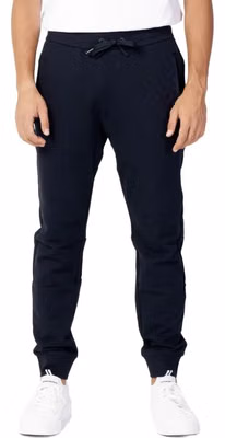Blue Cotton Joggers (Workout Pants)