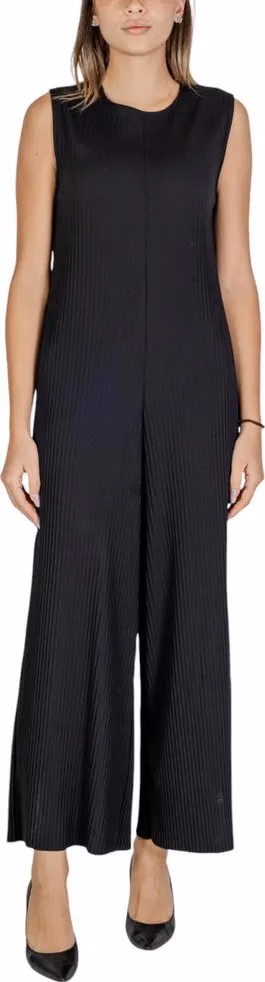 Sandro Ferrone Black Polyester Rompers