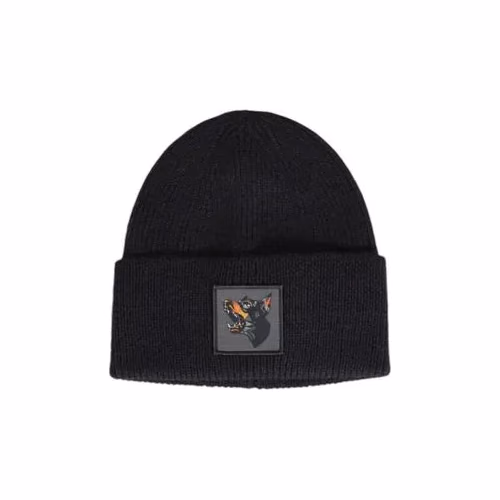 Antony Morato Black Wool Cap (Baseball Hat)