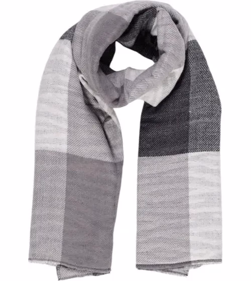 Pieces Black Recycled Polyester Scarf