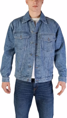 Light Blue Cotton Denim Jacket