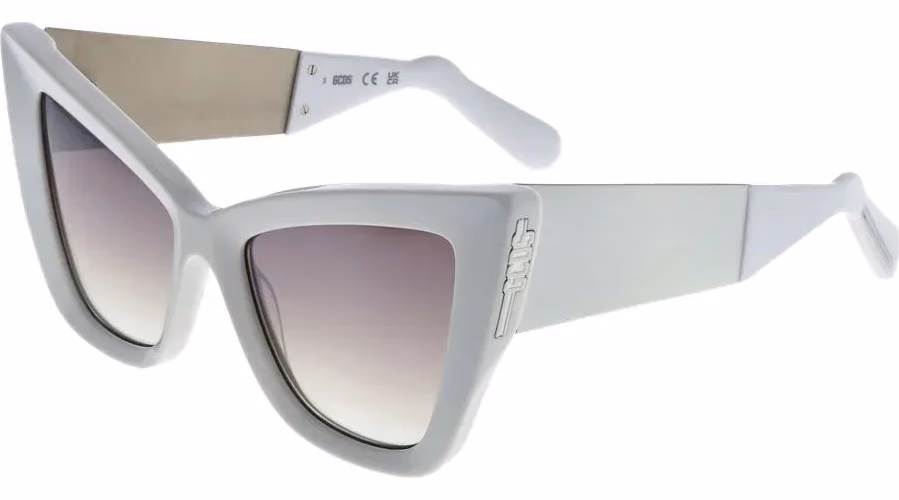 GCDS White Acetate Sunglasses