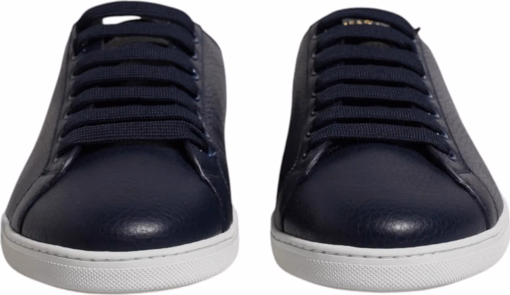 Dolce & Gabbana Blue Low Top Men Saint Tropez Sneakers Shoes