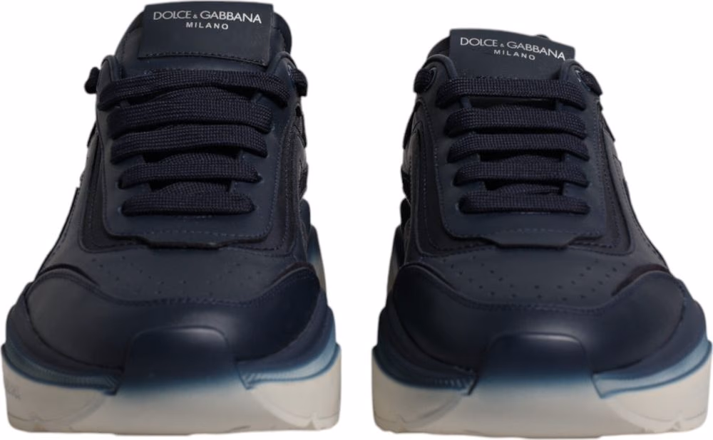 Dolce & Gabbana Navy Blue Daymaster Low Top Men Sneakers Shoes