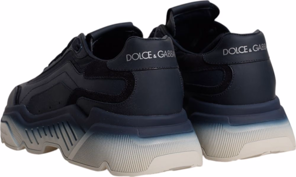 Dolce & Gabbana Navy Blue Daymaster Low Top Men Sneakers Shoes
