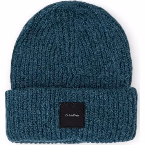 Calvin Klein Green Alpaca Leather Cap (Baseball Hat)