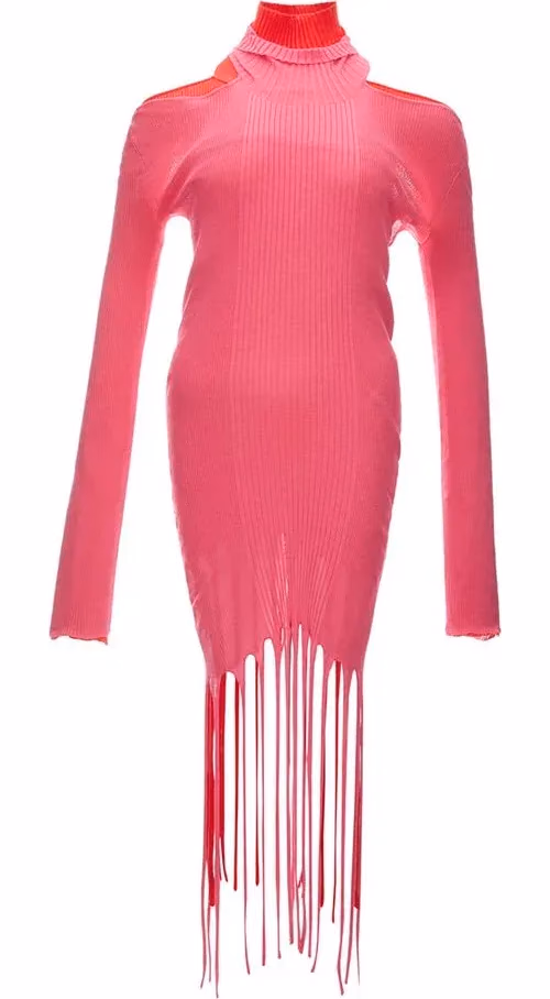 Bottega Veneta Pink Cotton Casual Dress