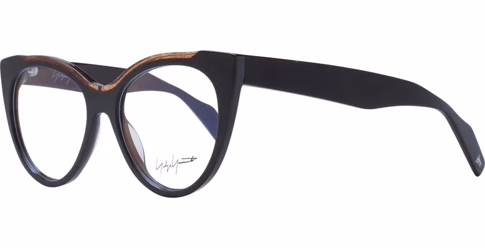 Yohji Yamamoto Brown Plastic Glasses (Frames)