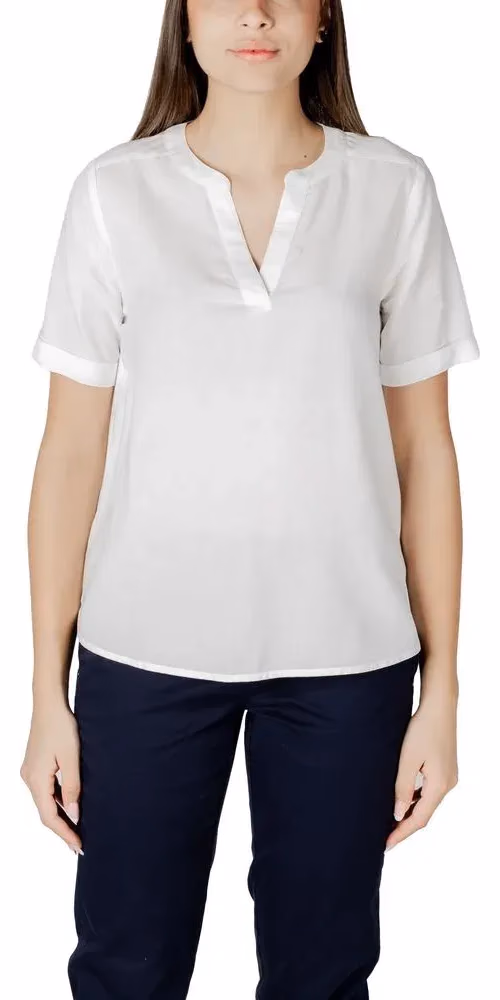 Street One White Viscose Blouse