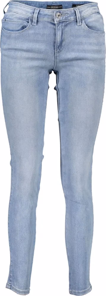 Guess Jeans Azzurro Cotton Women Jeans