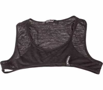 Black Viscose Women Intimate Top