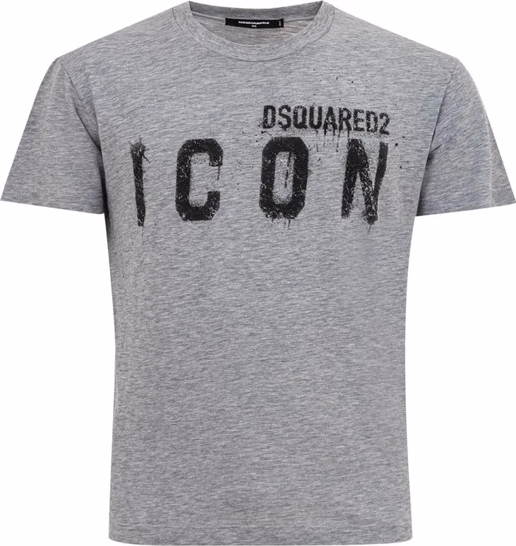 Dsquared² Gray Cotton T-Shirt