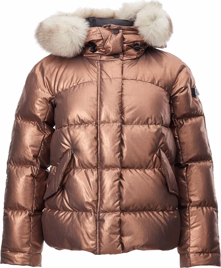 Peuterey Pink Polyester Full-Length Jacket
