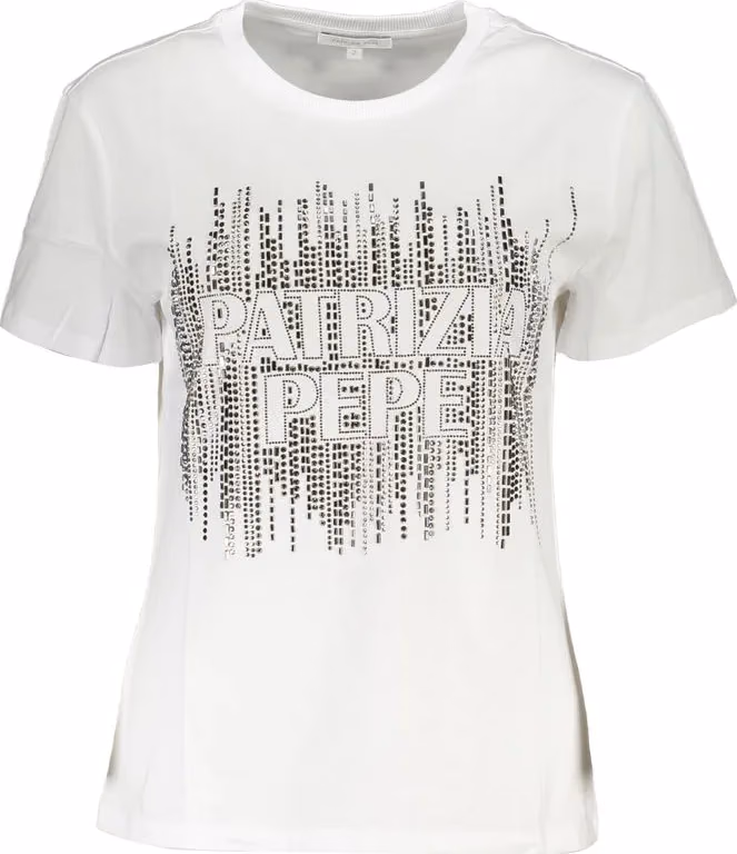 Patrizia Pepe White Cotton Women T-Shirt