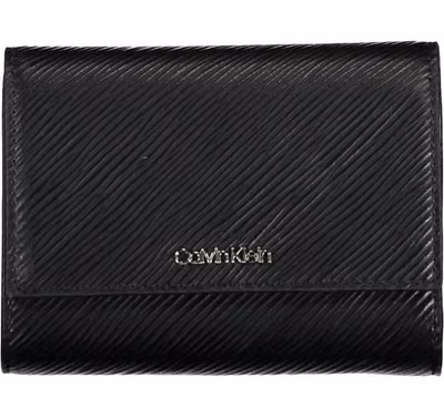 Black Polyurethane Women Wallet