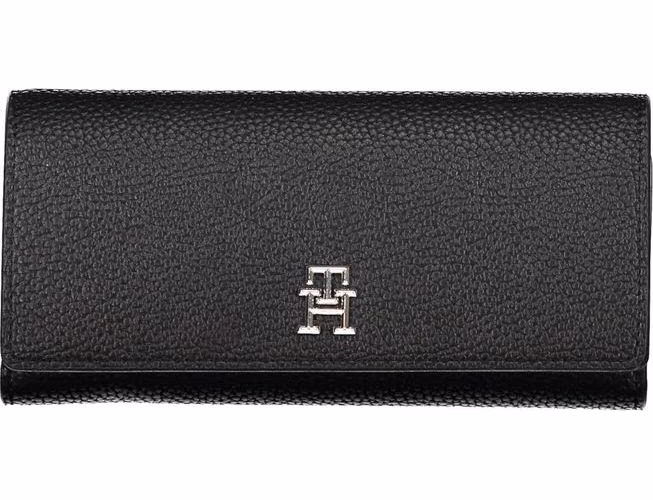 Tommy Hilfiger Nero Poliuretano Donna Portafoglio