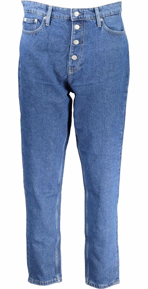 Calvin Klein Blu Cotton Women Jeans