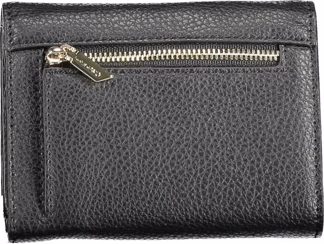 Calvin Klein Black Polyurethane Women Wallet